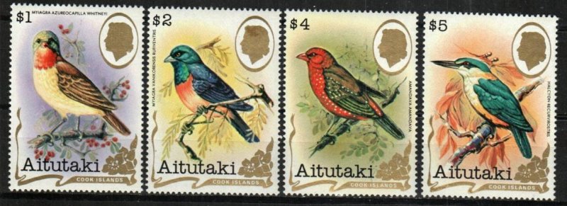 Aitutaki Stamp 246A-246D  - Birds