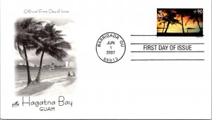 FDC 2007 SC #C143 Artcraft Cachet - Barrigada, GU - Single - J2986