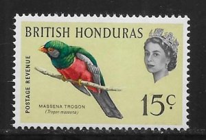 British Honduras 173a 15c Bird MNH