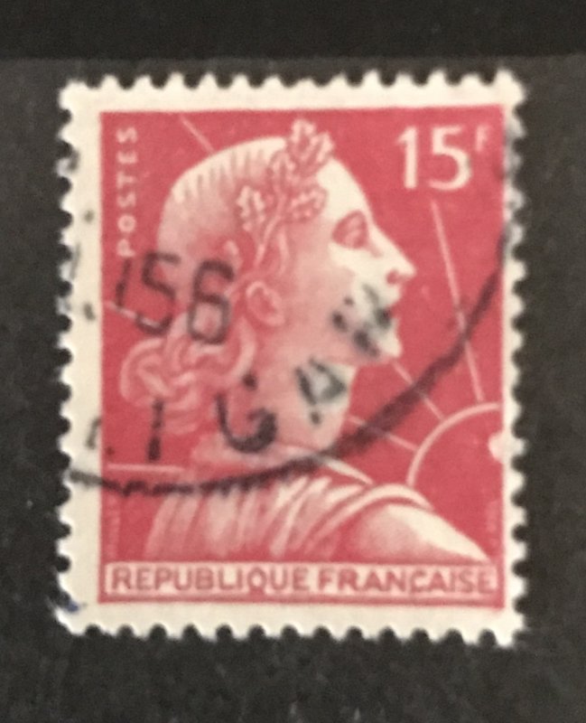 France 1955 #753, Used