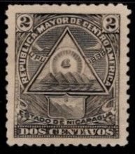 Nicaragua - #100 Seal of Nicaragua  - Unused NG