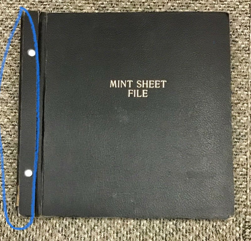 Two used Mint Sheet files.