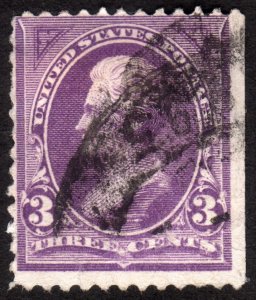 1894, US 3c, Jackson, Used, Sc 253