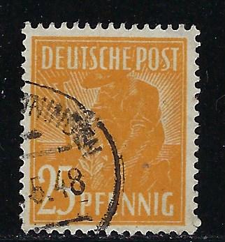 Germany AM Post Scott # 566, used