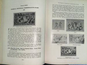 1947 MAX JOHL 2 VOLUME BOOK SET US COMMEMORATIVE STAMPS 20th CENTURY 1ST EDITION 