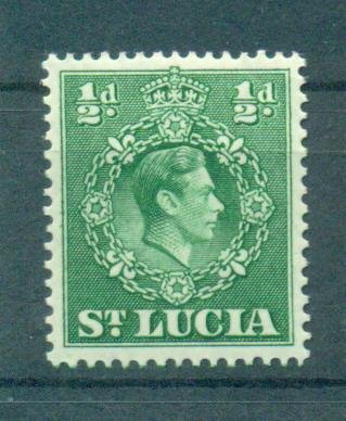 St. Lucia sc# 110 mh cat value $.25