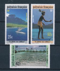 [48842] French Polynesia 1991 Marine life Fish Fishing boats MNH