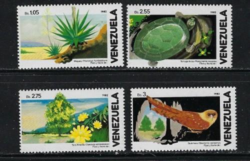 Venezuela 1267-70 Lightly hinged 1982 set