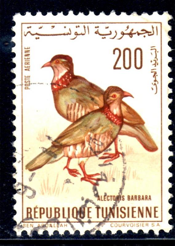 Tunisia #C31, postally used airmail (Bird) 