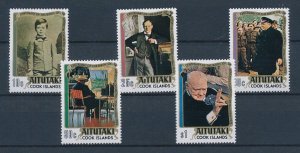 [116496] Aitutaki 1974 Winston Churchill Centenary  MNH