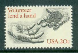 2039 20c Voluntarism Fine MNH