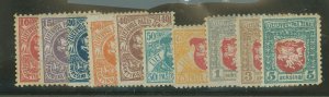 Lithuania #40-49 Unused Single (Complete Set)