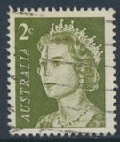 Australia  SC# 395 Queen Elizabeth II 1966  SG 383  Used   as per scan