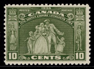 CANADA GV SG333, 10c olive-green, M MINT. Cat £16.