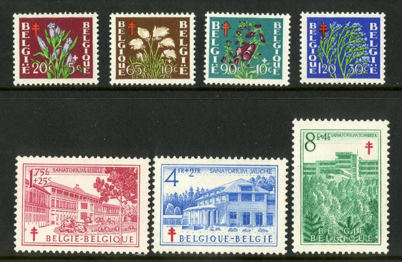 BELGIUM B485-B491 MNH SCV $52.15 BIN $31.00