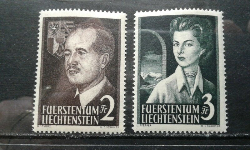 Liechtenstein #287-88 MNH e1912.6010