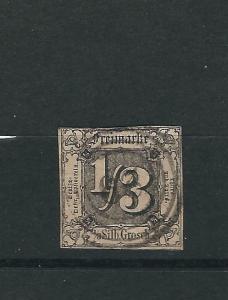 Germany Thurn & Taxis 2 Mi 2 Used F/VF 1852 SCV $250.00