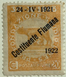 AlexStamps FIUME #164 VF Mint 