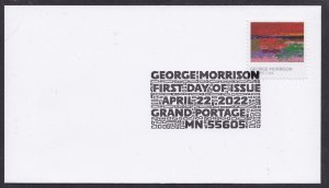 US 5689 George Morrison Phenomena against the Crimson BWP FDC 2022