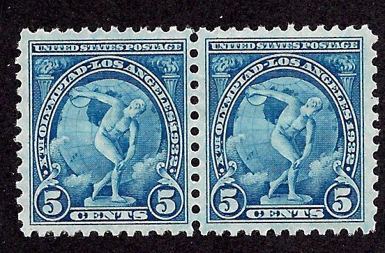 719 Mint,OG,NH... Pair... SCV $5.80