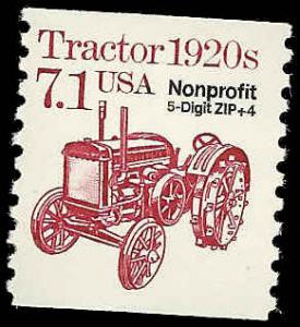 # 2127a MINT NEVER HINGED PRE-CANS. TRACTOR