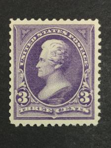 US #253 NO WMK MINT OG NH VF+ $325 LOT #8268