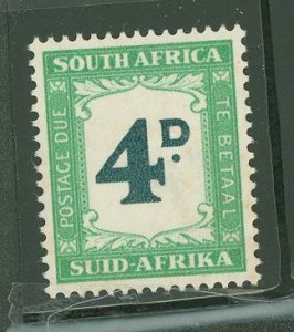South Africa #J43 Unused Single