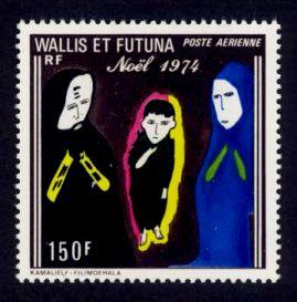 Wallis & Futuna Sc# C55 MNH Christmas 1974