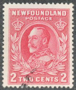 DYNAMITE Stamps: Newfoundland Scott #185  USED