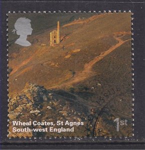 GB 2005 QE2 1st British Journey South West England SG 2513 ex fdc ( M344 )