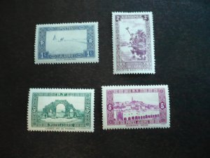 Stamps - Algeria - Scott# 79-82 - Mint Hinged Part Set of 4 Stamps