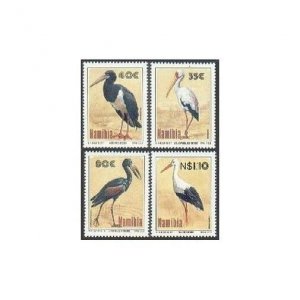 Namibia 766-769, MNH. Michel 776-779. Birds 1994: Storks of Etosha.