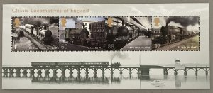 Great Britain 2011 #2865 S/S, Locomotives, MNH.