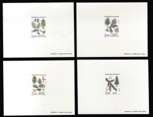 France, 1950-Present #1984-1987 (YT 2384-2387) Cat€150, 1985 Flora and Faun...