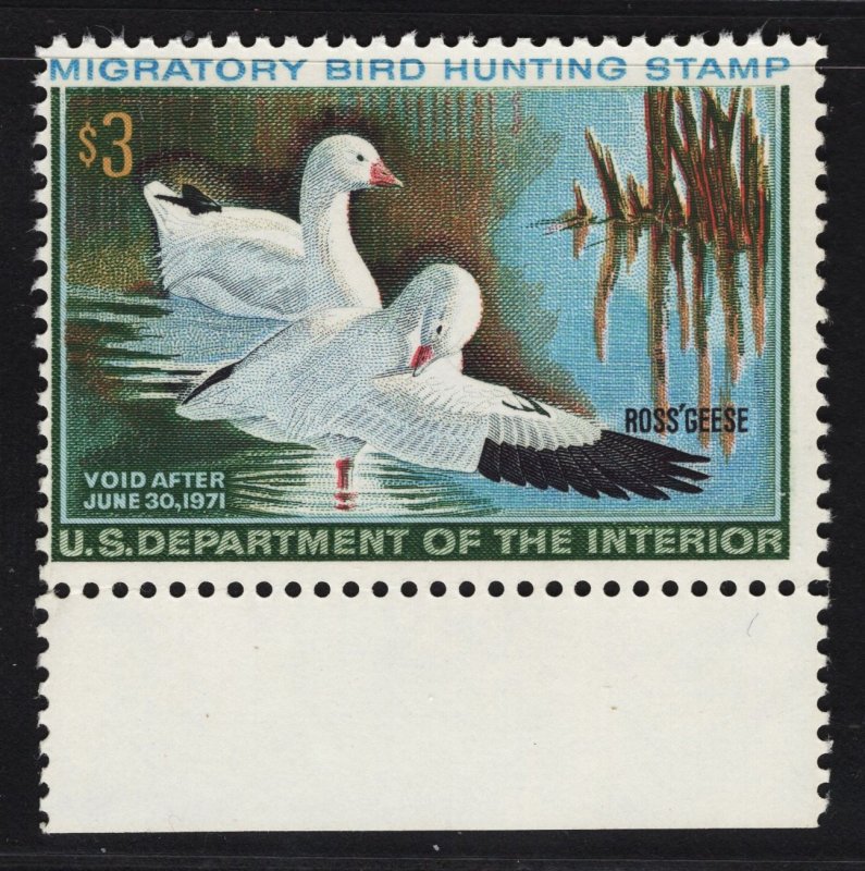 US #RW37 $3 Multicolored Duck Stamp MINT NH SCV $42.5