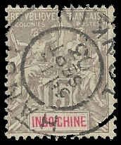 Indo-China - 11 - Used - SCV-2.40