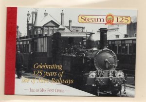 1998 Isle of Man Sc# 785 Booklet of postage stamps - Steam Locomotive - MNH