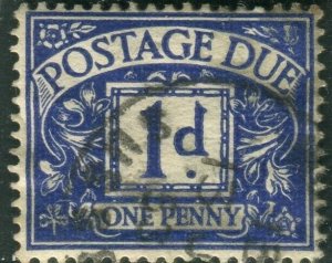 GB 1951 1d SG D36 Used KGVI (003006)