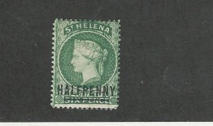 St. Helena, Postage Stamp, #33 17mm Mint Hinged, 1884