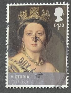 GREAT BRITAIN 2011 KINGS AND QUEENS £1.10 QUEEN VICTORIA SG3228  FINE USED