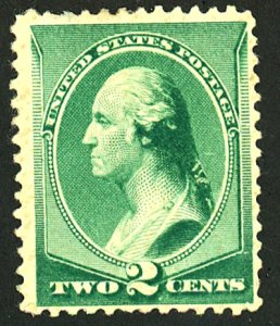 U.S. #213 MINT OG HR