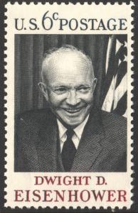 SC#1383 6¢ Dwight D. Eisenhower Issue (1969) MNH
