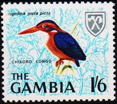 Gambia. 1966 1s6d S.G.241 Unmounted Mint