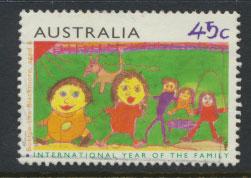 Australia SG 1450  Used  Year of Family