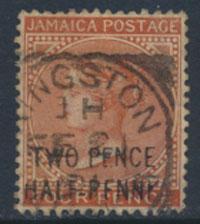 Jamaica SG 30ca Used  SC # 27ca   Opt PFNNY for PENNY  & K for Y see details