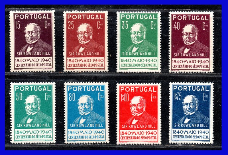 1940 - Portugal - Scott nº 593 - 602 - MNH - PO- 024