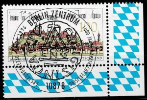 Germany 1996, Sc.#1928 used,  Freising Cityscape (1642)