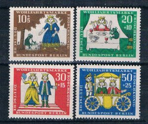 Germany Berlin 9BN41-44 MNH set Fairy Tales 1966 (G0754)+