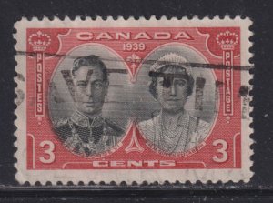 Canada 248 Royal Visit Tour Issue 3¢ 1939