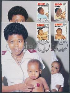 South-Africa - Bophuthatswana stamp Children CM Cover 1985 Mi 133-136 WS150788